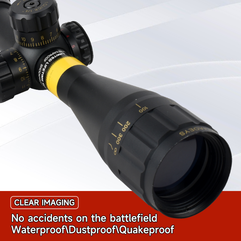 4-16X44AOEYS tactical scope with flip-up scope cover