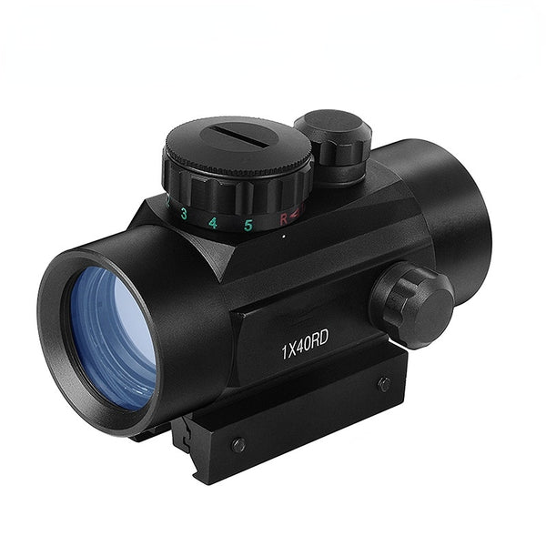 Red dot 1x40 tactical rifle sight red dot airsoft Holographic sight with 11mm 22mm track installation telescopic sight